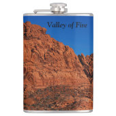 Valley of Fire Pillar-kolf Heupfles (Voorkant)