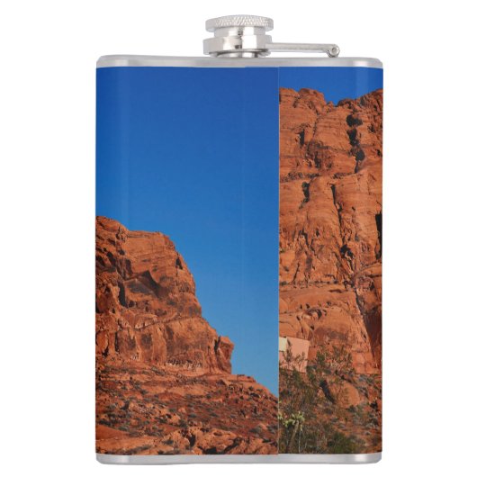 Valley of Fire Pillar-kolf Heupfles (Achterkant)