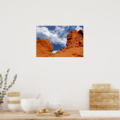 Valley of Fire Poster Print, "Hij zei, ze zei" (Keuken)