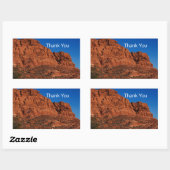 Valley of Fire   Rechthoekige Sticker (Vel)