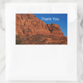 Valley of Fire   Rechthoekige Sticker (Tas)
