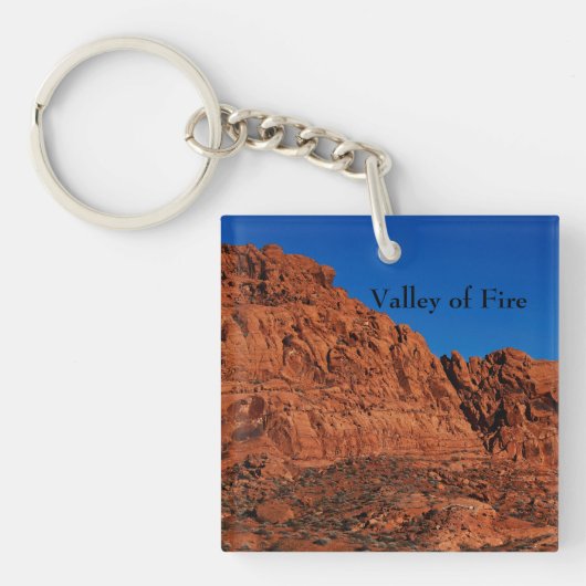 Valley of Fire  Sleutelhanger (voorkant)