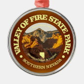 Valley of Fire SP Metalen Ornament (Voorkant)
