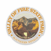 Valley of Fire SP Sticker (Voorkant)