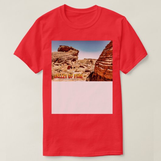 Valley of Fire State Park 3 T-shirt (Design voorkant)