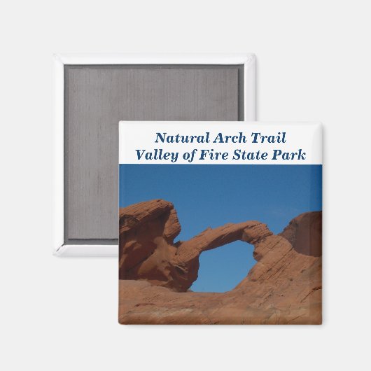 Valley of Fire State Park Arch Magneet (Voorkant / Achterkant)