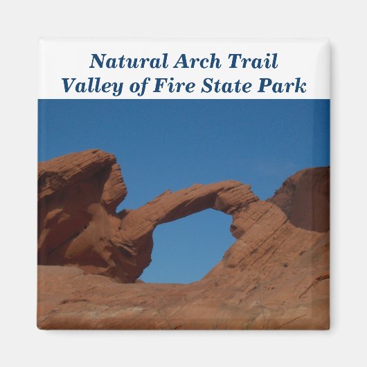 Valley of Fire State Park Arch Magneet (Voorkant)