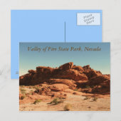 Valley of Fire State Park Briefkaart (Voorkant / Achterkant)
