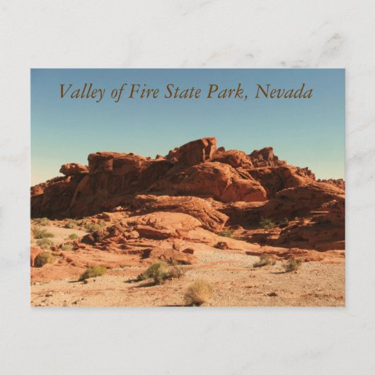 Valley of Fire State Park Briefkaart (Voorkant)