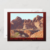 Valley of Fire State Park Briefkaart (Voorkant / Achterkant)