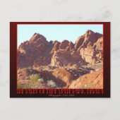 Valley of Fire State Park Briefkaart (Voorkant)