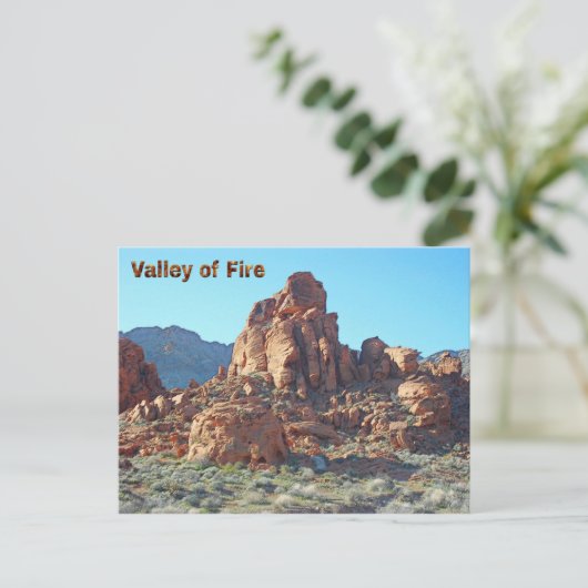 Valley of Fire State Park Briefkaart (Staand voorkant)