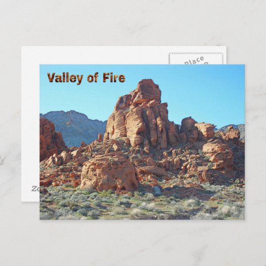 Valley of Fire State Park Briefkaart (Voorkant / Achterkant)