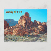 Valley of Fire State Park Briefkaart (Voorkant)