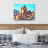 Valley of Fire State Park Canvas Afdruk (Insitu (Slaapkamer))