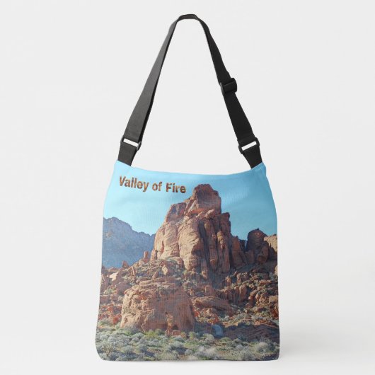 Valley of Fire State Park Crossbody Tas (Voorkant)