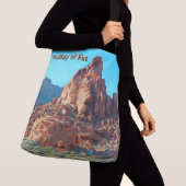 Valley of Fire State Park Crossbody Tas (Dichtbij)