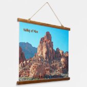 Valley of Fire State Park Hangend Wandkleed (Gebogen)