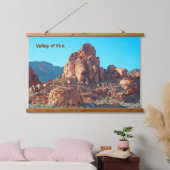Valley of Fire State Park Hangend Wandkleed (Slaapkamer)