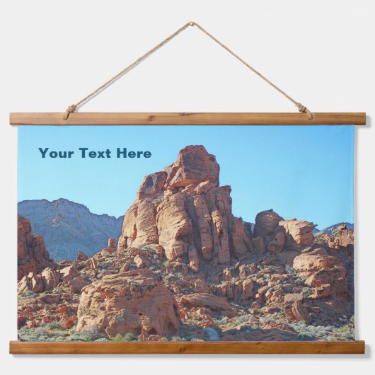 Valley of Fire State Park Hanging Tapestry Hangend Wandkleed (Voorkant)