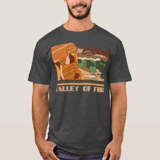 Valley of Fire State Park Natuur Lover Ret T-shirt