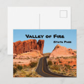Valley of Fire State Park Nevada America USA Briefkaart (Voorkant / Achterkant)