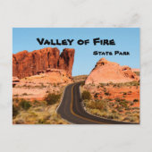 Valley of Fire State Park Nevada America USA Briefkaart (Voorkant)