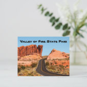 Valley of Fire State Park Nevada America USA Briefkaart (Staand voorkant)
