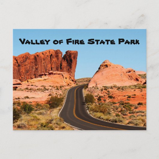 Valley of Fire State Park Nevada America USA Briefkaart (Voorkant)