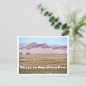 Valley of Fire State Park Nevada Amerika VS Briefkaart (Staand voorkant)