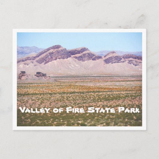 Valley of Fire State Park Nevada Amerika VS Briefkaart (Voorkant)