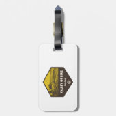 Valley of Fire State Park Nevada Bagagelabel (Achterkant verticaal)