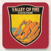 Valley of Fire State Park Nevada Bier Onderzetter (Voorkant)