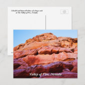 Valley of Fire State Park, Nevada Briefkaart (Voorkant / Achterkant)