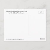 Valley of Fire State Park, Nevada Briefkaart (Achterkant)