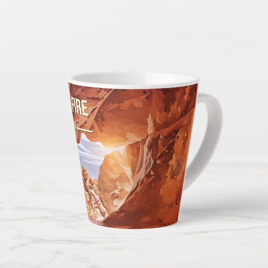 Valley of Fire State Park, Nevada Latte Mok (Rechterhoek)