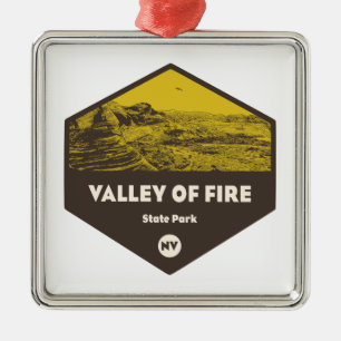 Valley of Fire State Park Nevada Metalen Ornament