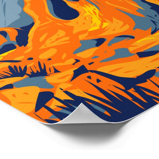 Valley of Fire State Park Nevada  Poster (Hoek)