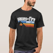 Valley of Fire State Park Nevada Retro Desert Suns T-shirt (Voorkant)