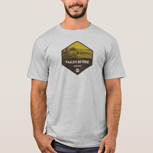 Valley of Fire State Park Nevada T-shirt (Voorkant)
