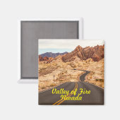 Valley of Fire State Park NV Magnet (Voorkant / Achterkant)