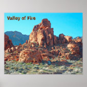 Valley of Fire State Park Poster (Voorkant)