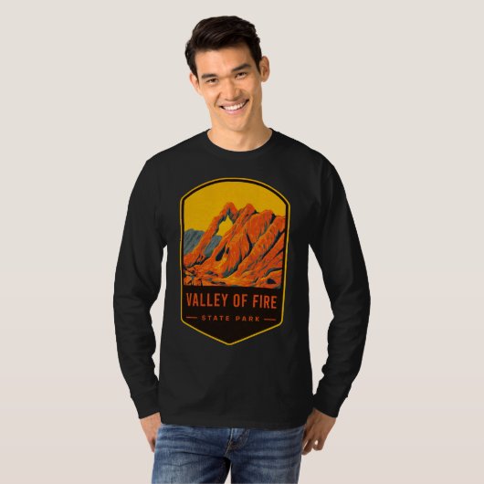 Valley Of Fire State Park T-shirt (Voorkant volledig)
