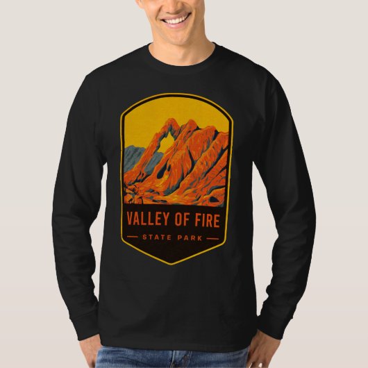 Valley Of Fire State Park T-shirt (Voorkant)