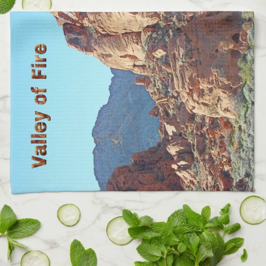 Valley of Fire State Park Theedoek (Gevouwen)
