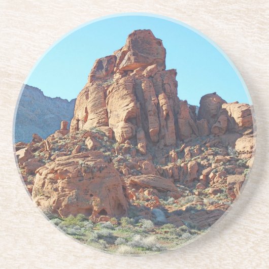 Valley of Fire State Park Zandsteen Onderzetter (Voorkant)