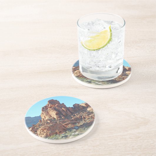 Valley of Fire State Park Zandsteen Onderzetter (Zijkant)