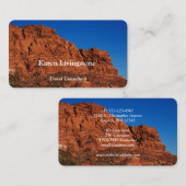 Valley of Fire  Visitekaartje (Voorkant / Achterkant)