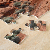 Valley of Fire Woestijn Landschap Schilderachtige  Legpuzzel (Zijkant)