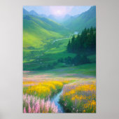 Valley of Green Poster (Voorkant)